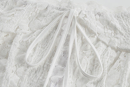 "Jade" Maxikleid aus Spitze