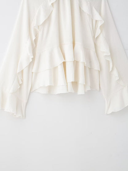 "Ella" Rüschenbluse