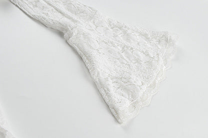 "Jade" Maxikleid aus Spitze