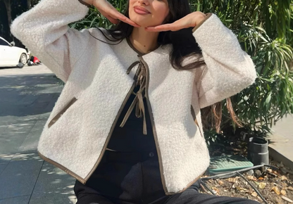 "Kylie" Cardigan mit Schleife