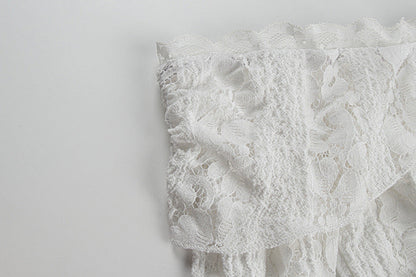 "Jade" Maxikleid aus Spitze