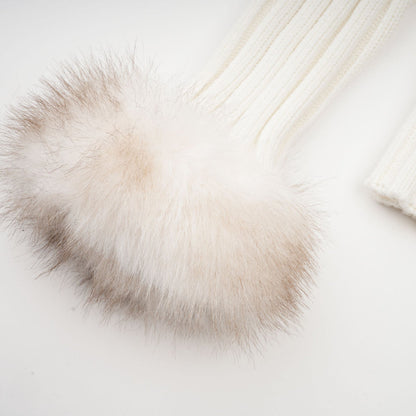 "Elena" Cardigan mit Fell