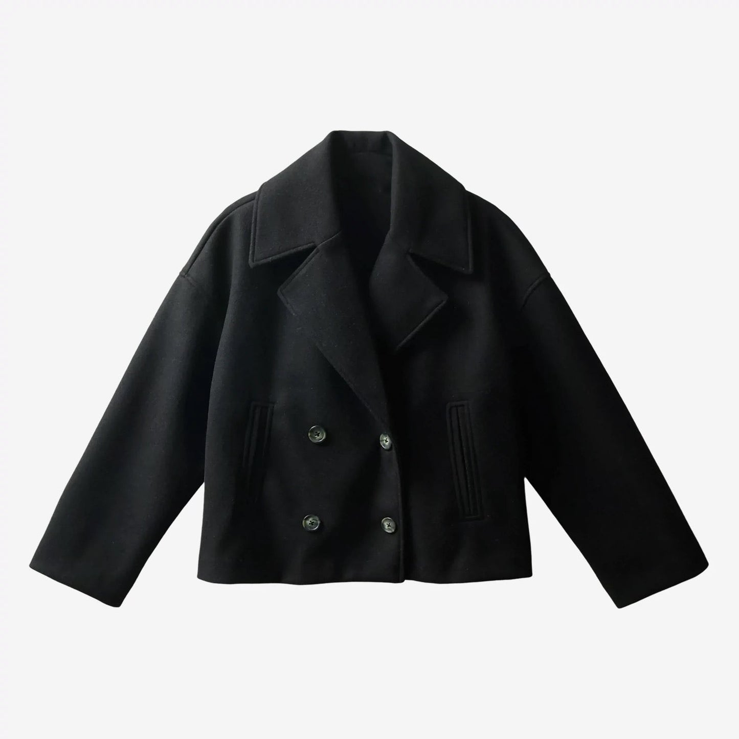 "Hanni" Cropped Trenchcoat