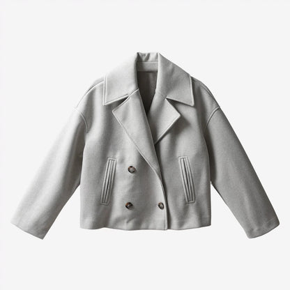 "Hanni" Cropped Trenchcoat