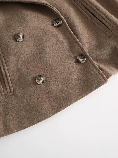 "Hanni" Cropped Trenchcoat