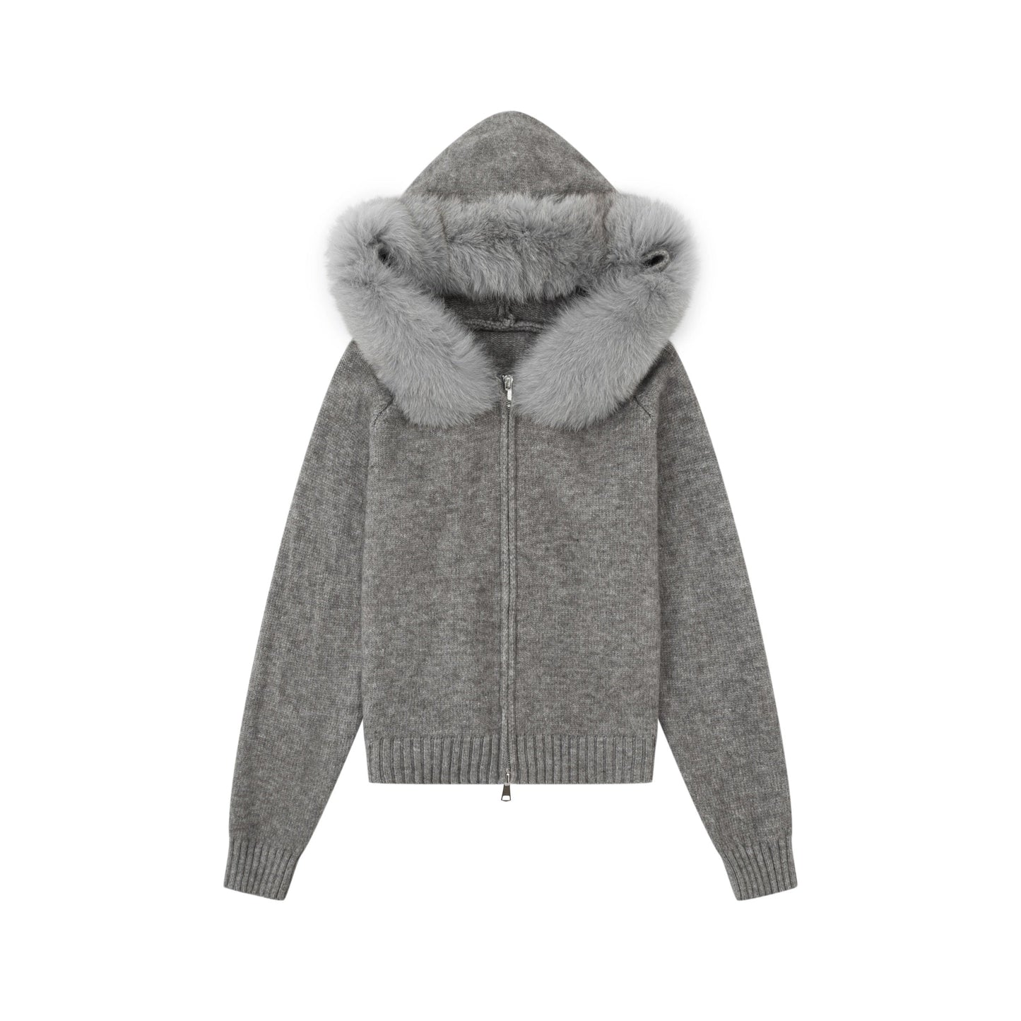 "Amanda" Fur Cardigan